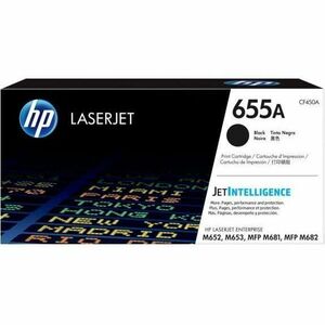 HP I CF450A HP 655A (CF450A) Original Laser Toner Cartridge - Black - 1 Each