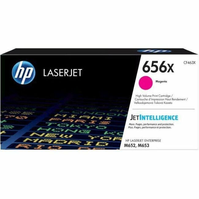 HP I CF463X HP 656X (CF463X) Original High Yield Laser Toner Cartridge - Magenta - 1 Each