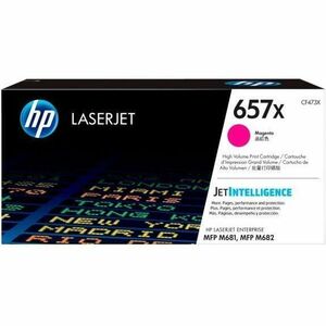 HP I CF473X HP 657X (CF473X) Original High Yield Laser Toner Cartridge - Magenta - 1 Each