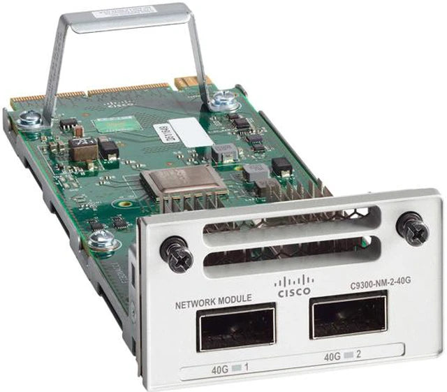 Cisco C9300-NM-2Q= Catalyst 9300 2 x 40GE Network Module, Spare