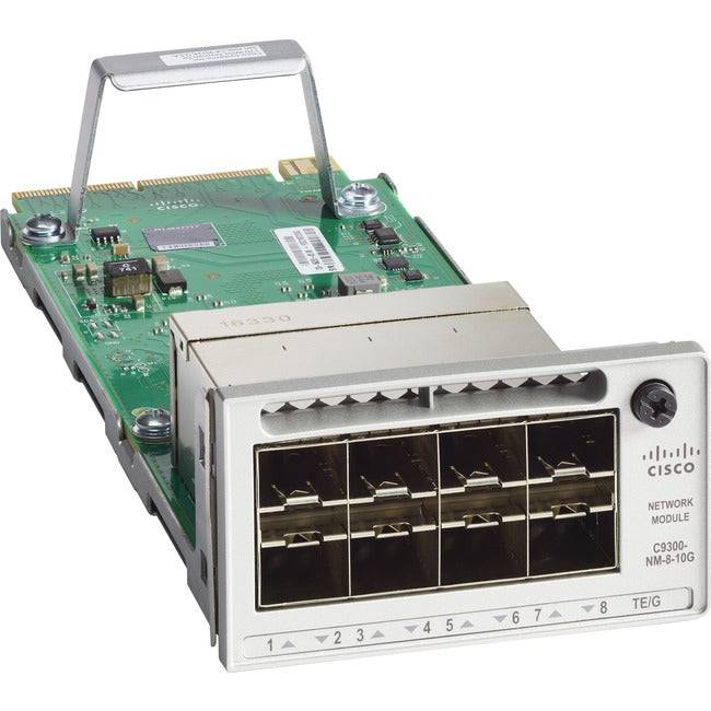Cisco C9300-NM-8X= CATALYST 9300 8 X 10GE NTWK MOD SPARE                             R