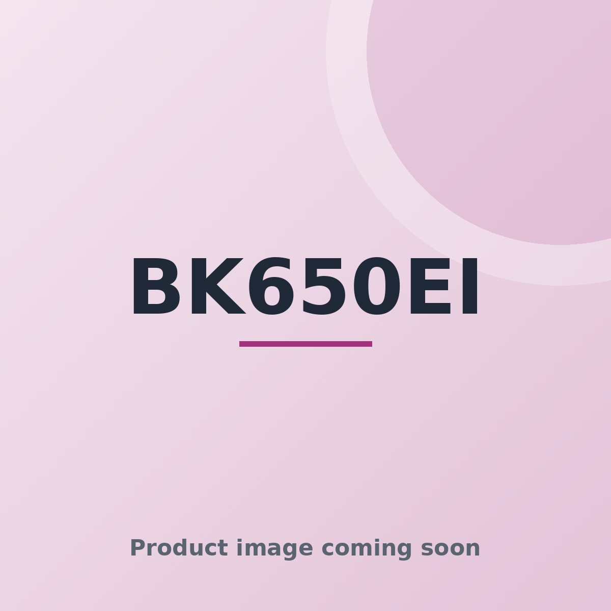 BK650EI — product image coming soon