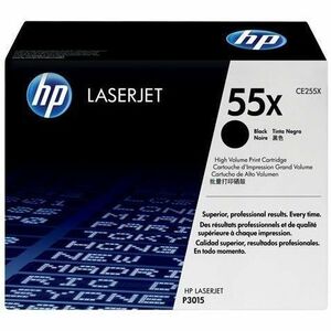 HP I CE255X HP 55X (CE255X) Original Laser Toner Cartridge - Single Pack - Black - 1 Each