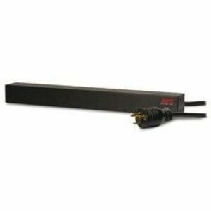 APC by Schneider Electric AP9566 APC NetShelter Basic Rack PDU, 1U, 16A, 208V, 12 C13 outlets