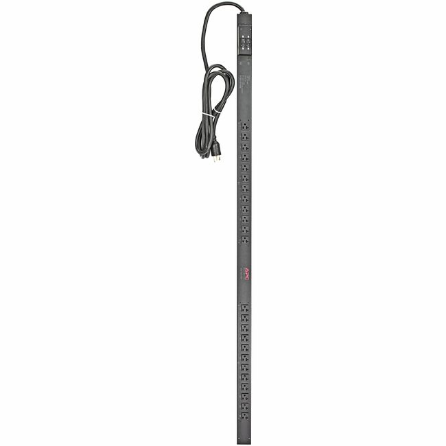 APC by Schneider Electric AP7532 APC NetShelter Basic Rack PDU, Zero U, 30A, 120V, 24 NEMA 5-20 outlet