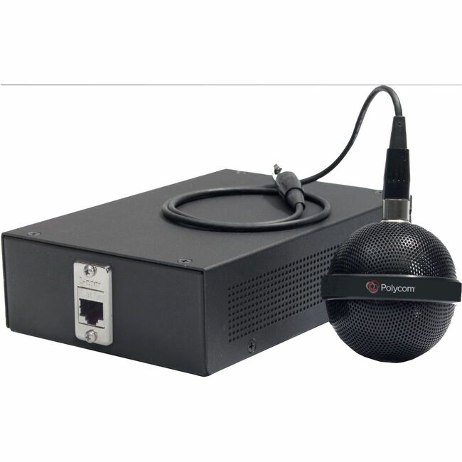 HP 875S1AA Poly Wired Full Duplex Microphone - White