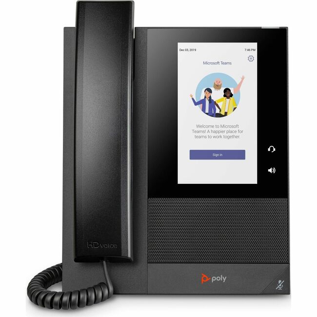 HP 848Z9AA#ABA Poly CCX 400 Business Media Phone for Microsoft Teams and PoE-enabled GSA/TAA