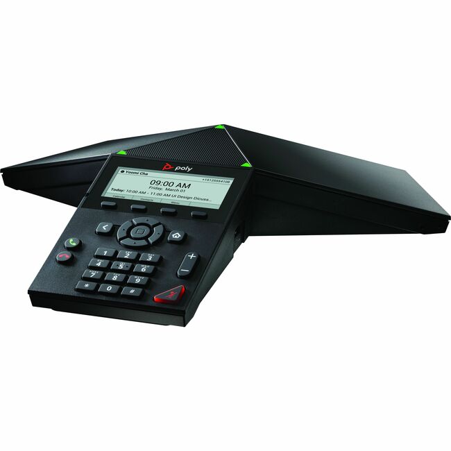 HP 84C20AA#ABA Poly Trio 8300 IP Conference Phone and PoE-enabled No Radio GSA/TAA