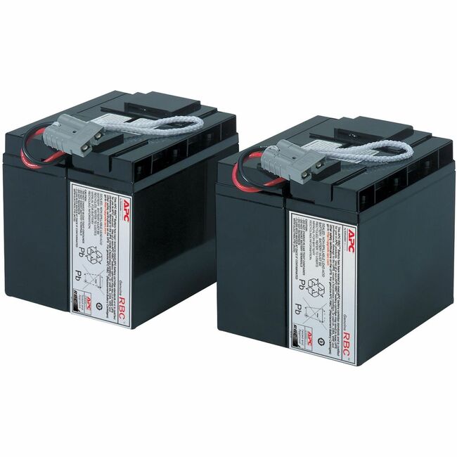 APC by Schneider Electric RBC55 APC Replacement Battery Cartridge for Smart-UPS Line Interactive, 12V 17Ah lead-acid battery, 2-year repair or replace warranty