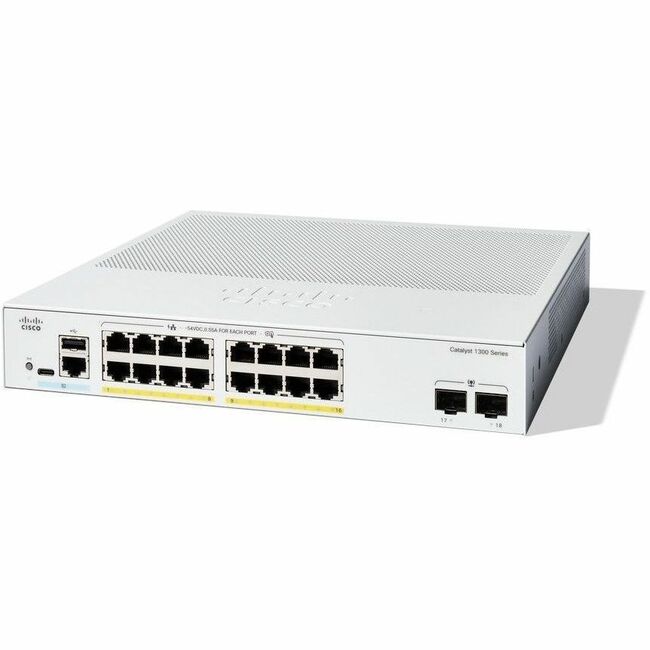 Cisco C1300-16P-2G Catalyst C1300-16P-2G Ethernet Switch