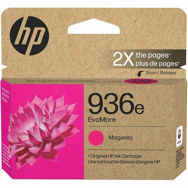 HP I 4S6V4LN HP EvoMore 936e Original High Yield Inkjet Ink Cartridge - Magenta - 1 Each