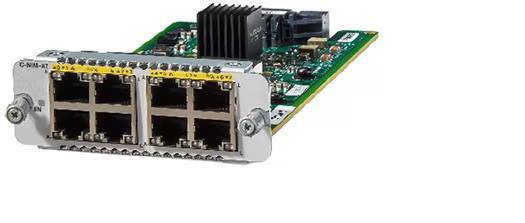 Cisco C-NIM-8T= 8-PORT LAYER 2/3 GE SWITCH NETWORK INTERFACE MODULE