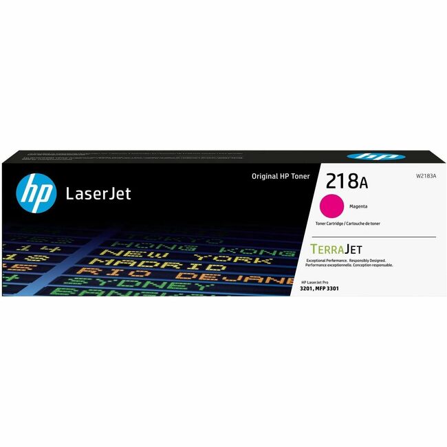 HP I W2183A HP 218A Original Laser Toner Cartridge - Magenta - 1 Each