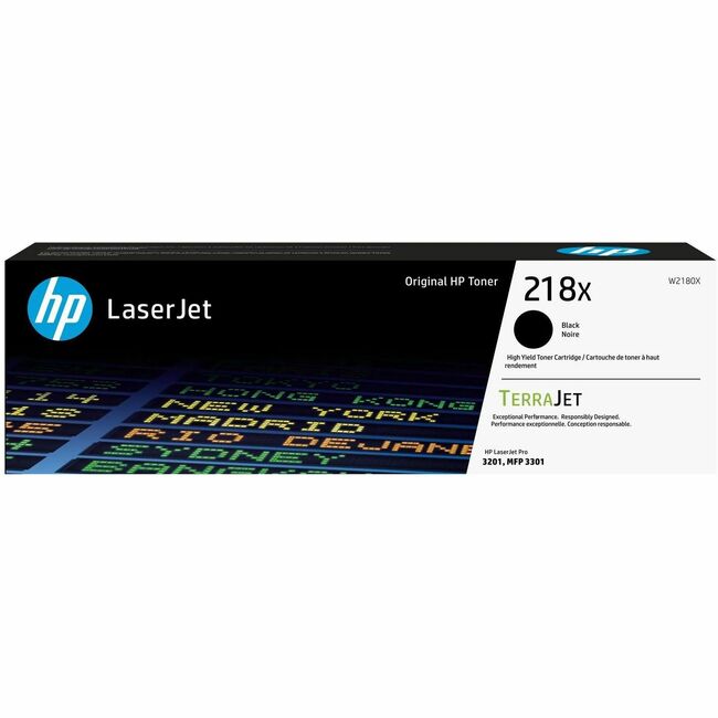 HP I W2180X HP 218X Original High Yield Laser Toner Cartridge - Black - 1 Each