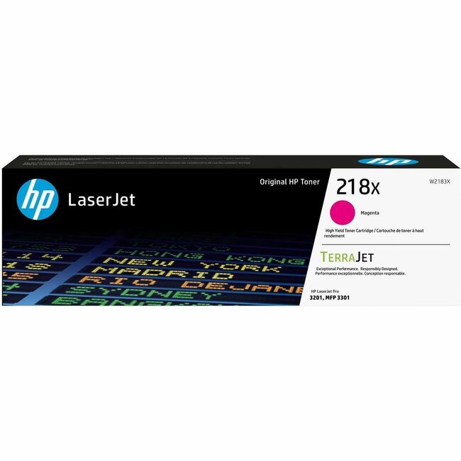 HP I W2183X HP 218X Original High Yield Laser Toner Cartridge - Magenta - 1 Each