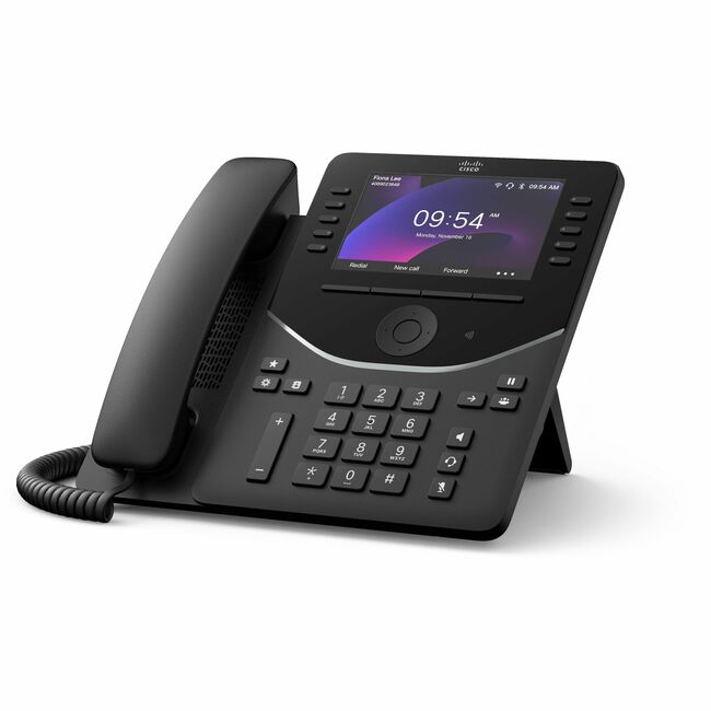 Cisco DP-9841-K9= 9841 IP Phone - Corded - Corded - Desktop, Wall Mountable - Carbon Black