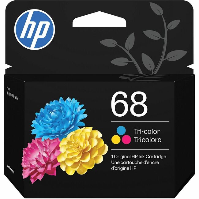 HP I 7FP20TN HP 68 Original Standard Yield Inkjet Ink Cartridge - Tri-color, Cyan, Magenta, Yellow - 1 Each