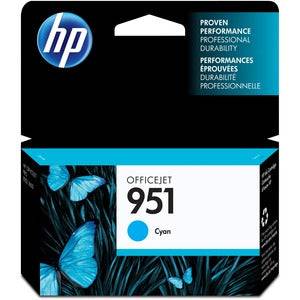 HP I CN050AN#140 951 CYAN INK CARTRIDGE FOR OFFICEJET