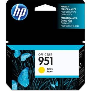 HP I CN052AN#140 951 YELLOW INK CARTRIDGE FOR OFFICEJET