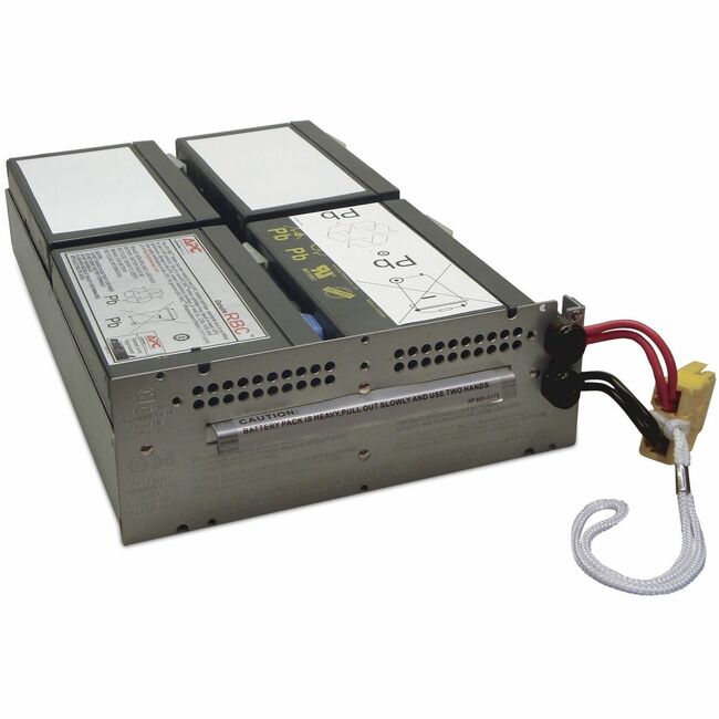 APC by Schneider Electric APCRBC133 APC Replacement Battery Cartridge for Smart-UPS Line Interactive, 24V 9Ah lead-acid battery, 2-year repair or replace warranty