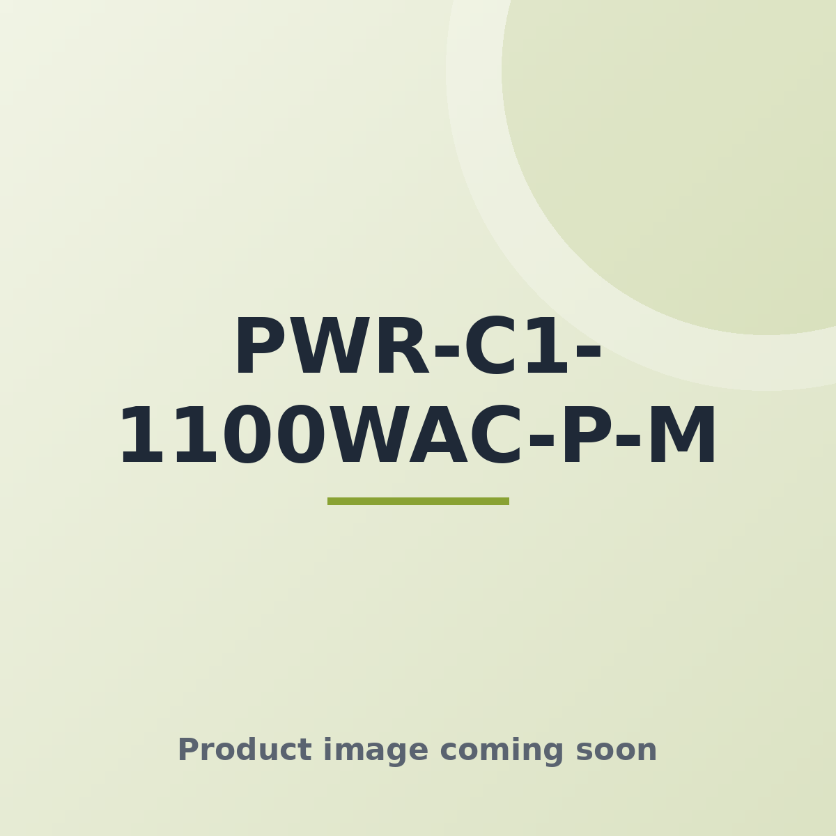 PWR-C1-1100WAC-P-M — product image coming soon