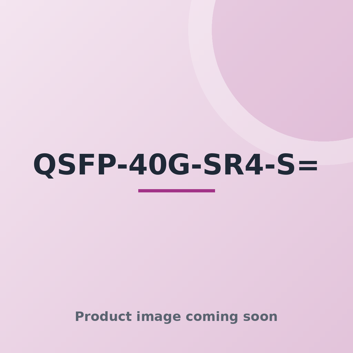 QSFP-40G-SR4-S= — product image coming soon