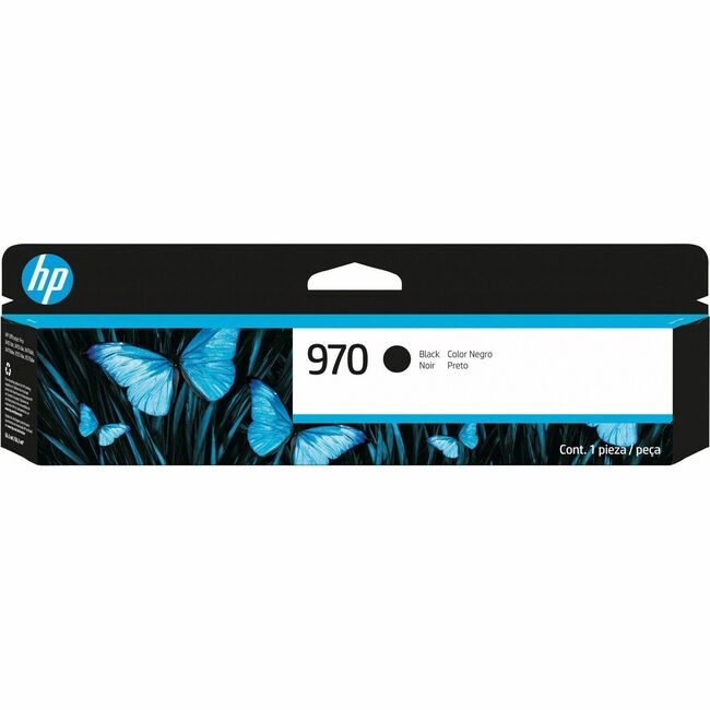 HP I CN621AM HP 970 (CN621AM) Original Standard Yield Inkjet Ink Cartridge - Single Pack - Black - 1 Each