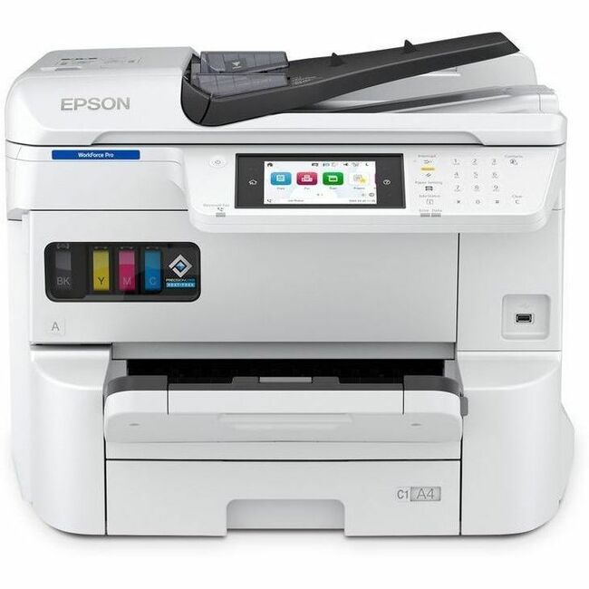 Epson C11CL35201 WorkForce Pro EM-C7100 Wired & Wireless Inkjet Multifunction Printer - Color