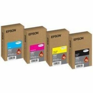 Epson T13U220 DURABrite Pro T13U Original High Yield Inkjet Ink Cartridge - Cyan - 1 Pack