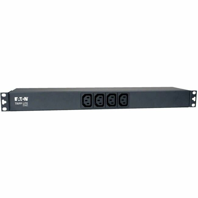 Eaton PDU12IEC Tripp Lite 1U rack-mount power distribution unit with 14 outlets, 120-240V, 16A input, C13 and C19 outlets