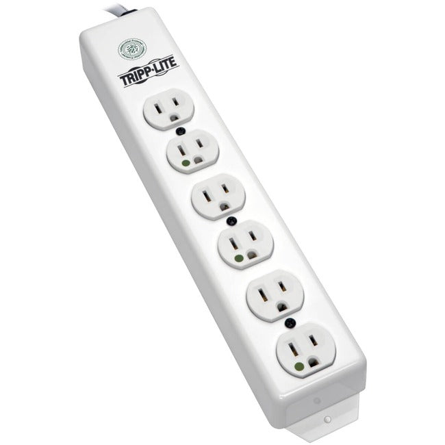 Eaton PS-606-HG Tripp Lite medical-grade power strip with six hospital-grade outlets and antimicrobial 6 ft. cord