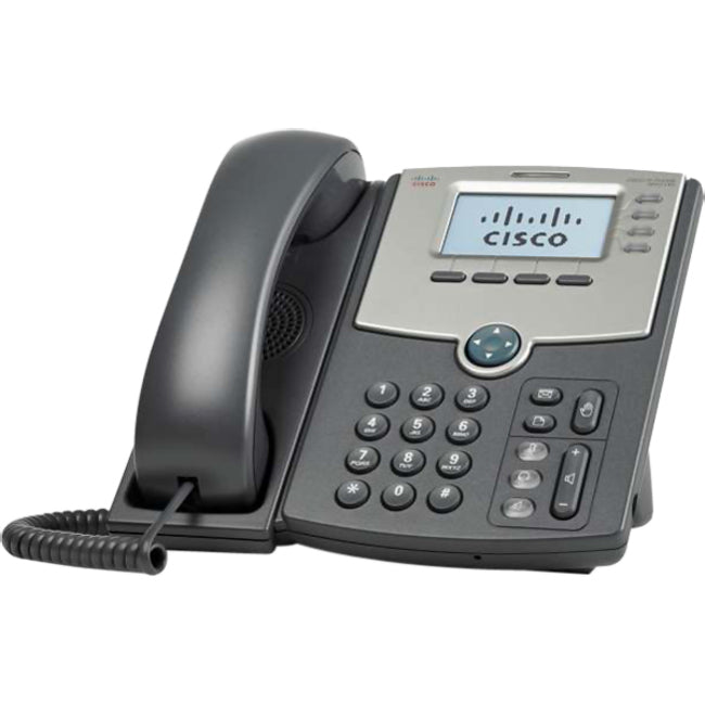 Cisco Systems SPA514G Cisco SPA514G IP Phone - Corded - 3 Multiple Conferencing - Dark Gray, Silver
