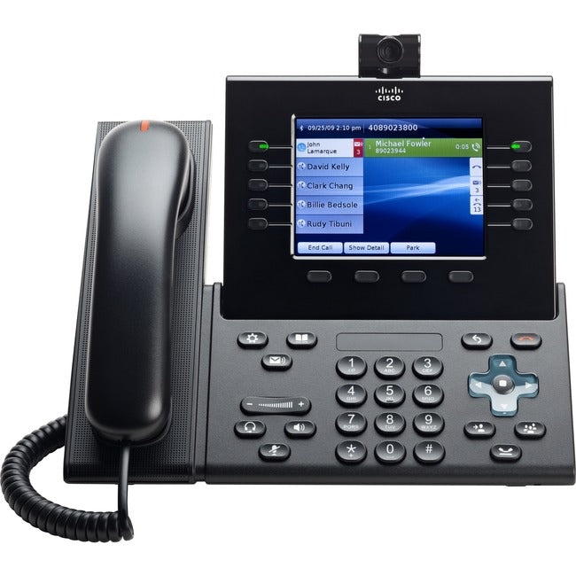 Cisco Systems CP-9951-C-K9= Cisco Unified 9951 IP Phone - Desktop, Wall Mountable - Charcoal Gray