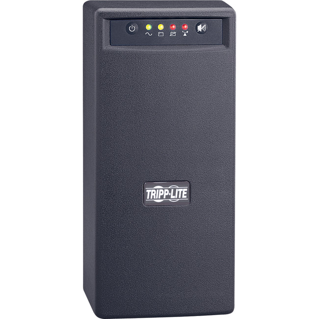 Eaton OmniVS 230V 800VA line-interactive UPS with USB port and C13 outlets, used for reliable power backup.