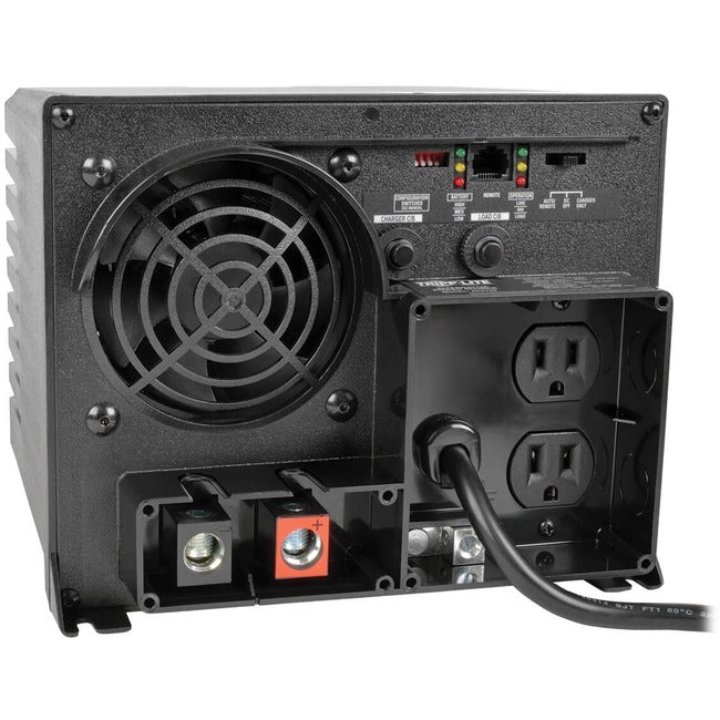 Eaton APS750 Tripp Lite Series 750W PowerVerter APS 12VDC 120V Inverter/Charger with Auto-Transfer Switching, 2 Outlets