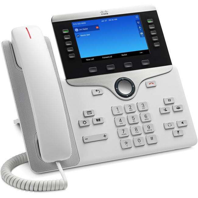 Cisco Systems CP-8841-W-K9= Cisco 8841 IP Phone - Corded - Wall Mountable - White