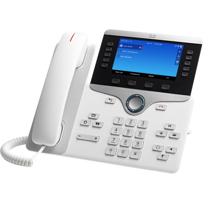 Cisco Systems CP-8861-W-K9= Cisco 8861 IP Phone - Corded - Wall Mountable, Desktop - White