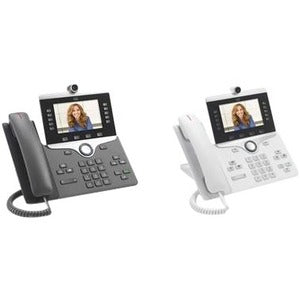 Cisco Systems CP-8865-K9= Cisco 8865 IP Phone - Corded/Cordless - Corded/Cordless - Bluetooth, Wi-Fi - Wall Mountable - Charcoal