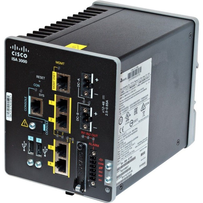 Cisco Systems ISA-3000-2C2F-K9 Cisco 3000 Network Security/Firewall Appliance