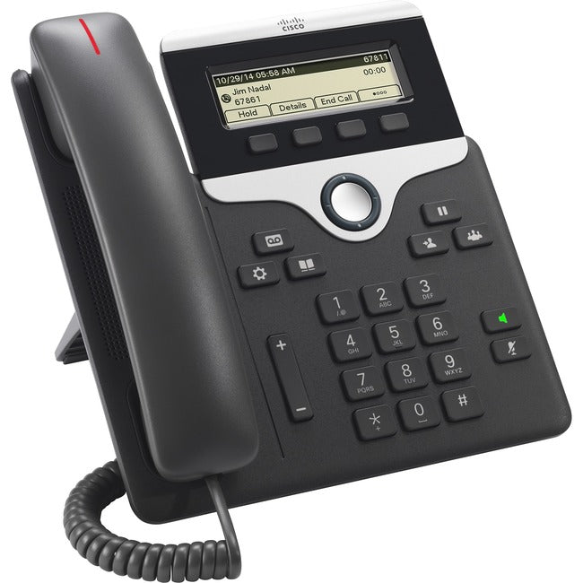 Cisco Systems CP-7811-3PCC-K9= Cisco 7811 IP Phone - Corded - Wall Mountable, Desktop - Charcoal