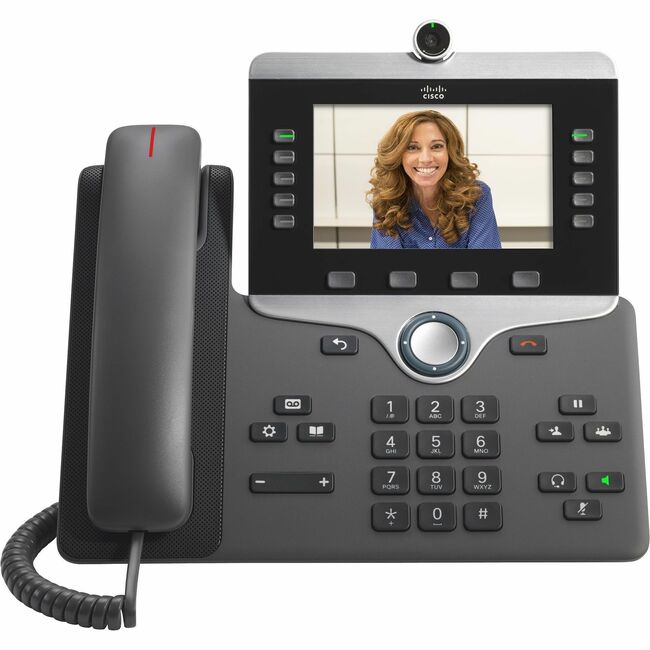 Cisco Systems CP-8865NR-K9= Cisco 8865NR IP Phone - Corded - Corded - Wall Mountable - Charcoal