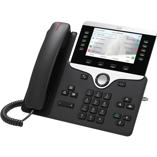 Cisco Systems CP-8841-3PW-NA-K9= Cisco 8841 IP Phone - Wall Mountable - Black