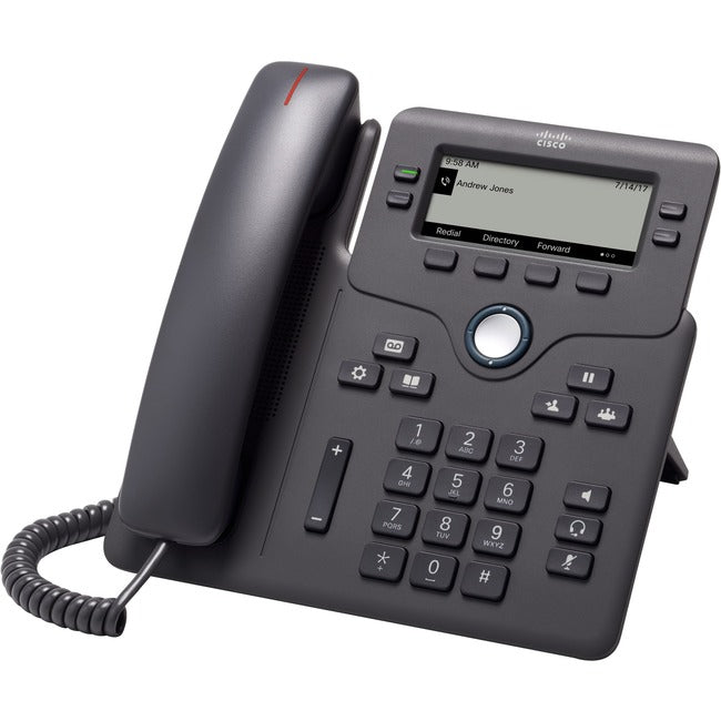Cisco Systems CP-6841-3PW-NA-K9= Cisco 6841 IP Phone - Corded - Corded - Charcoal