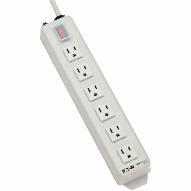 Eaton TLM606NC Tripp Lite Series Power It! 6-Outlet Power Strip, 6 ft. (1.83 m) Cord, Power Switch Cover