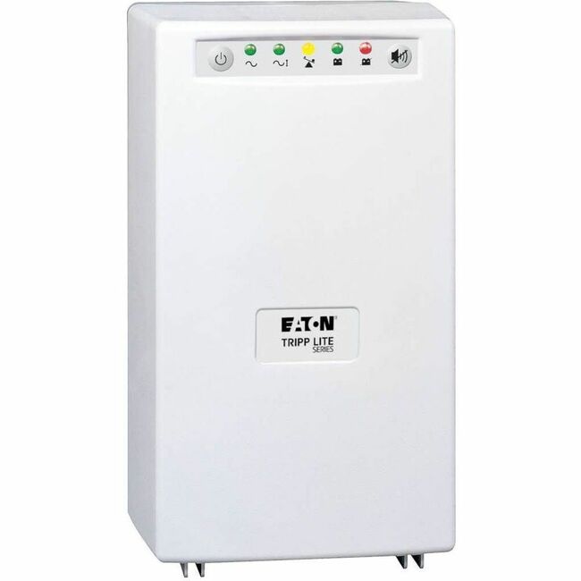 Eaton SMART700HG Tripp Lite UPS tower with 700VA capacity, USB and DB9 ports, suitable for medical and general purpose use.