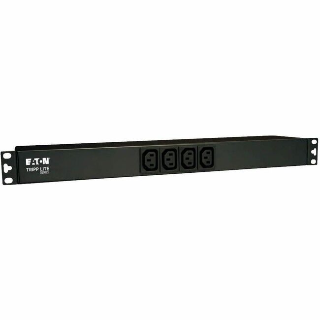 Eaton PDUNV basic PDU with 14 outlets, 120-240V, 1U rack-mount, 10 ft cord, includes 5 adapters, for data center use