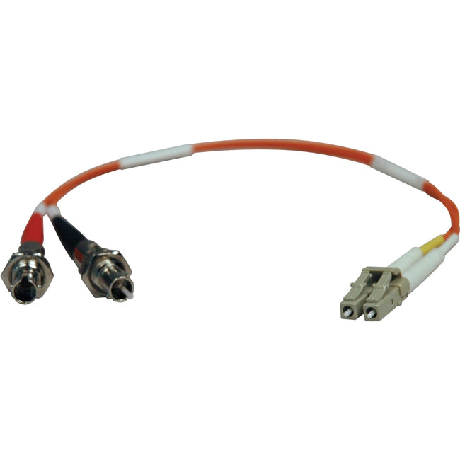 Eaton N457-001-62 Tripp Lite Series Duplex Multimode 62.5/125 Fiber Adapter (LC-ST M/F) 1 ft. (0.31 m)