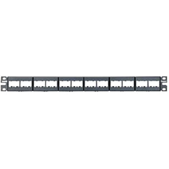 Panduit Corp CPP24WBLY Panduit Mini-Com 24 Port Modular Patch Panel