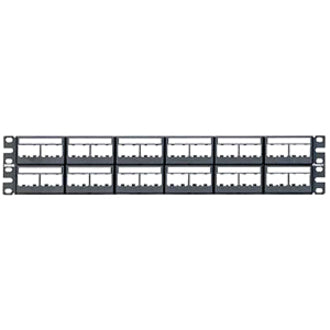 Panduit Corp CPPL48WBLY Panduit CPPL48WBL 48-Port Modular Patch Panel