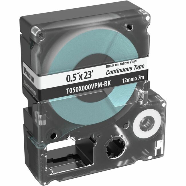 Panduit Corp T050X000VPM-BK Panduit PXE Vinyl Continuous Tape Cassette
